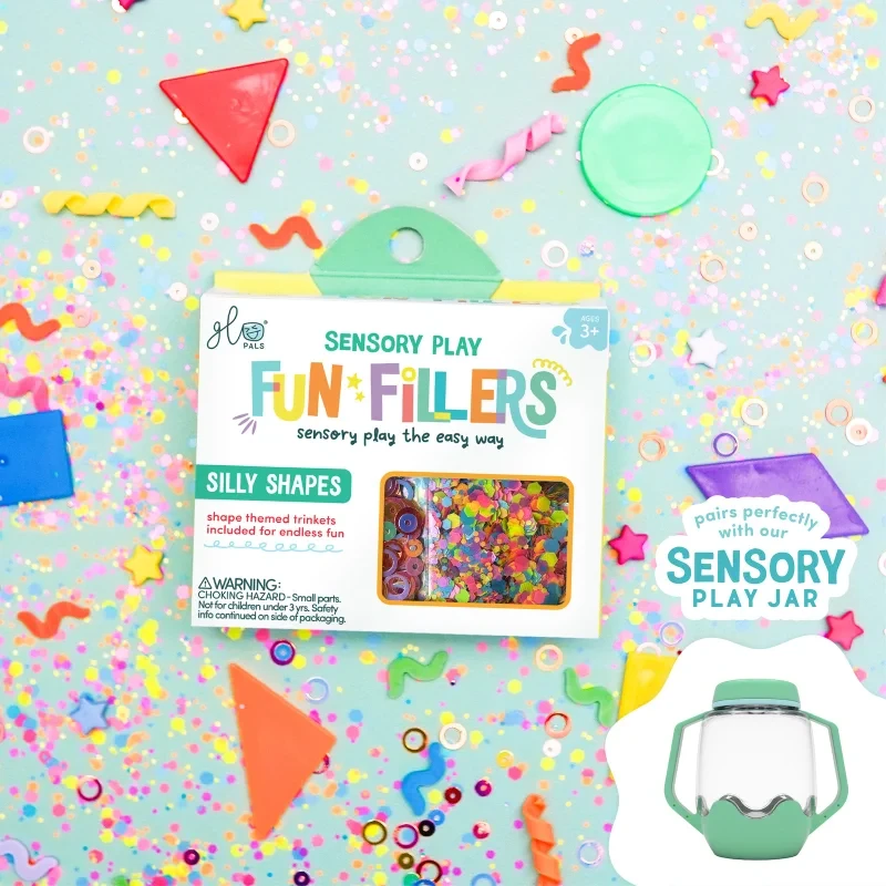 Kreatywna zabawa sensoryczna – Fun Fillers kształty Glo Pals