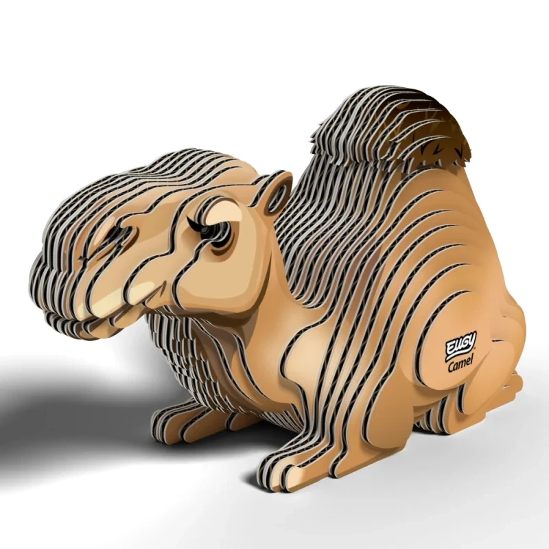 Model 3D wielbłąda do składania Eugy