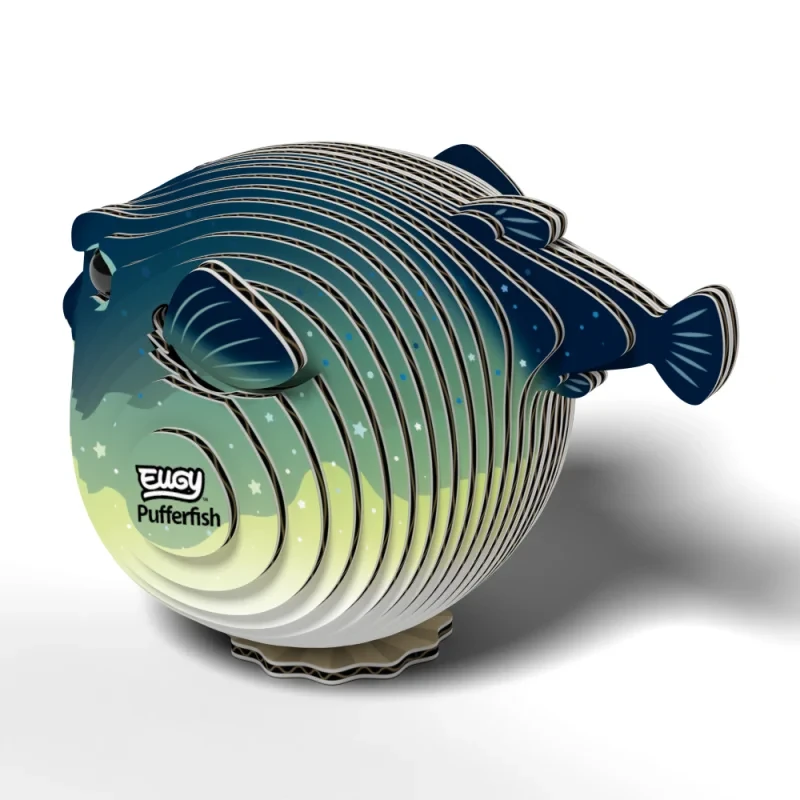 Układanka 3D ryba z recyklingu Eugy
