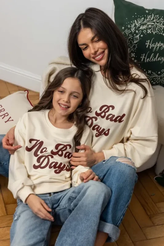 bluza dziecięca NO BAD DAYS ecru All For Kids