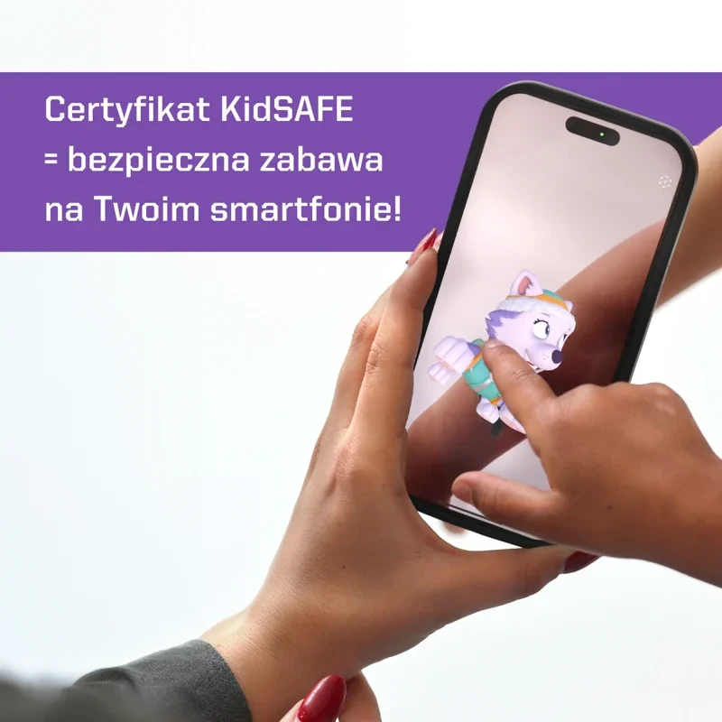 Tatuaż AR HoloToyz na skórze – przykład działania