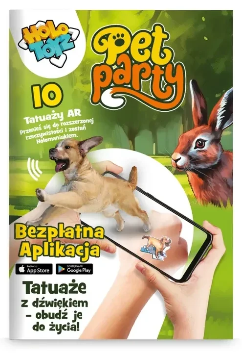 Tatuaże AR HoloToyz Pet Party – opakowanie