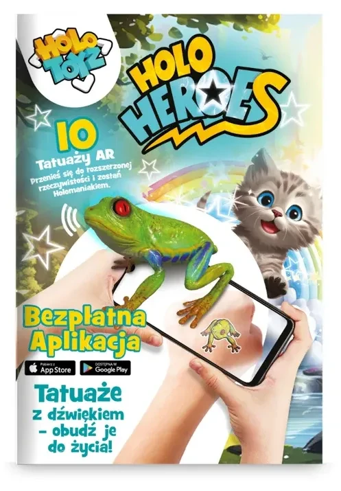 Tatuaże AR HoloToyz Holo Heroes – opakowanie