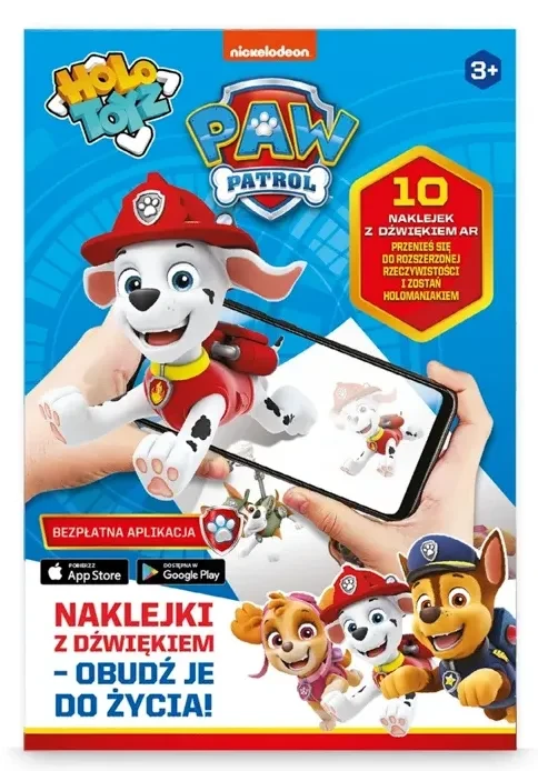 Naklejki AR HoloToyz Psi Patrol – opakowanie