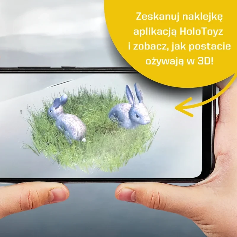 Futrzane zwierzątka w rozszerzonej rzeczywistości AR