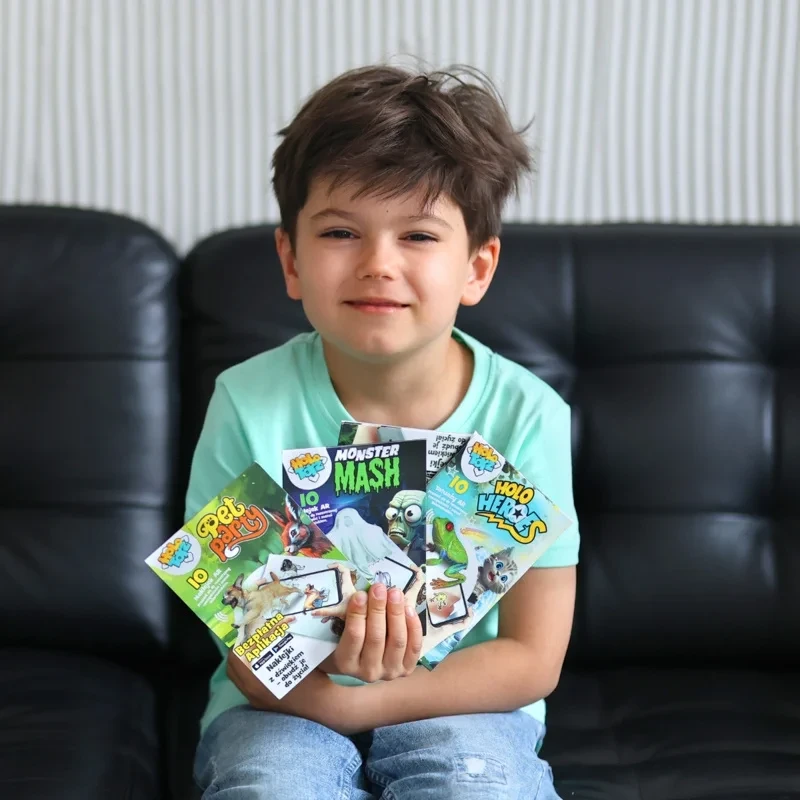 Naklejki 3D Pet Party – zwierzątka ożywają w aplikacji
