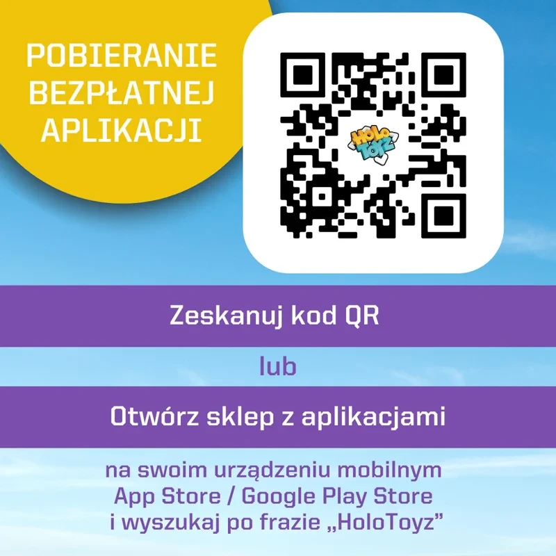 Naklejki AR HoloToyz Pet Party do zabawy w domu i na biurku