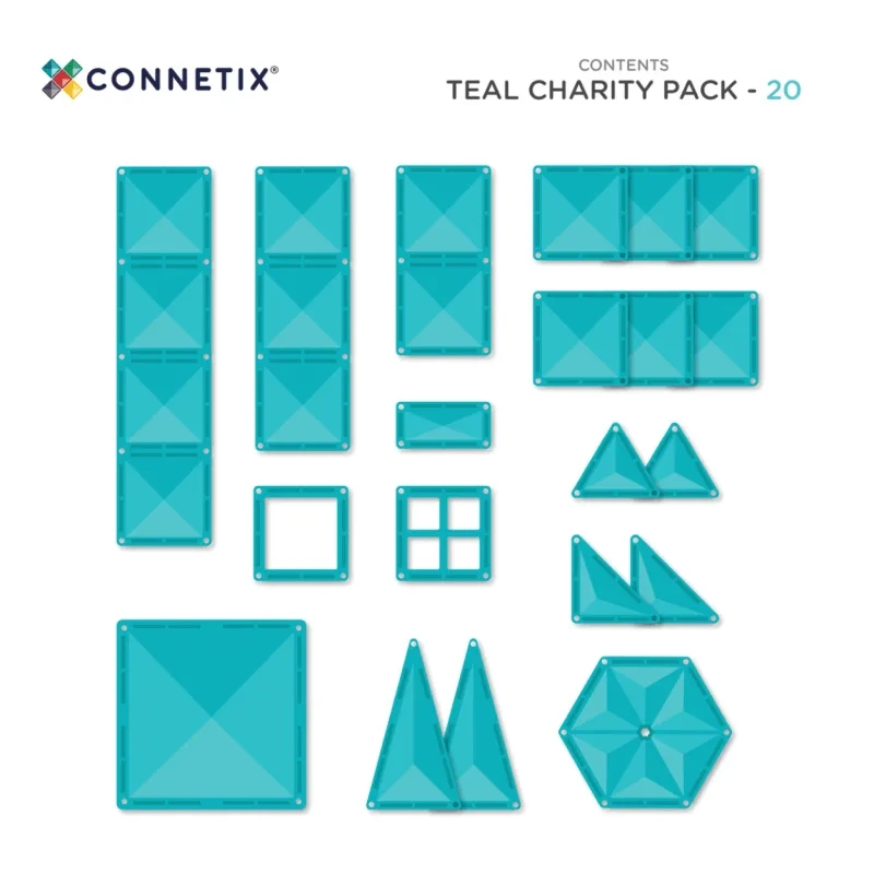 Teal Charity Pack – inspirujące kreatywne projekty dziecięce