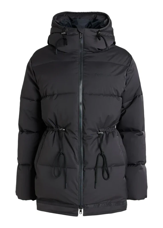 Kurtka damska Puffer Jacket SHELTER almost black – Rethinkit Studios 20612-750