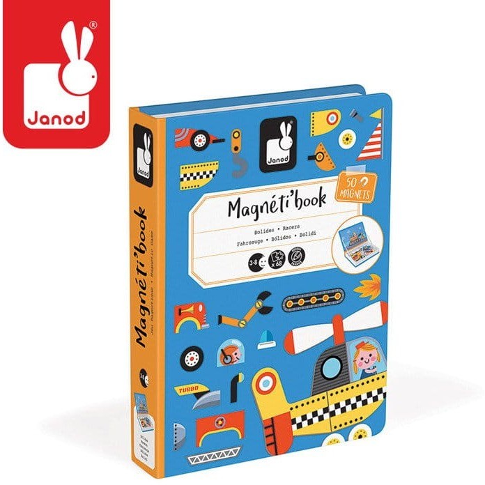 Magnetibook Pojazdy – zabawka magnetyczna dla dzieci