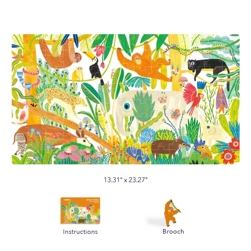 Puzzle do klejenia – Leśne Cuda Mideer MD3296
