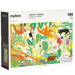 Puzzle artystyczne – Leśne cuda 104 el. 3 lata+ mideer MD3296