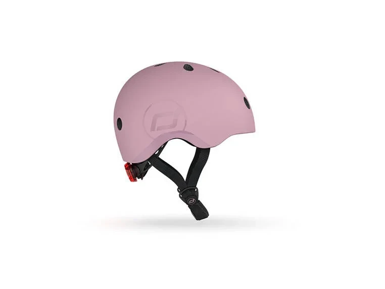 kask rowerowy dla dzieci Scoot&Ride Wildberry