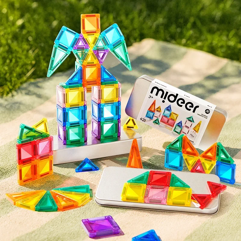 Klocki magnetyczne Mideer dla dzieci od 3 lat