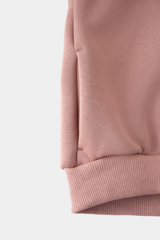 Kieszenie w Bluza ocieplana 112 WIDE PINK HOODIE chenille booso