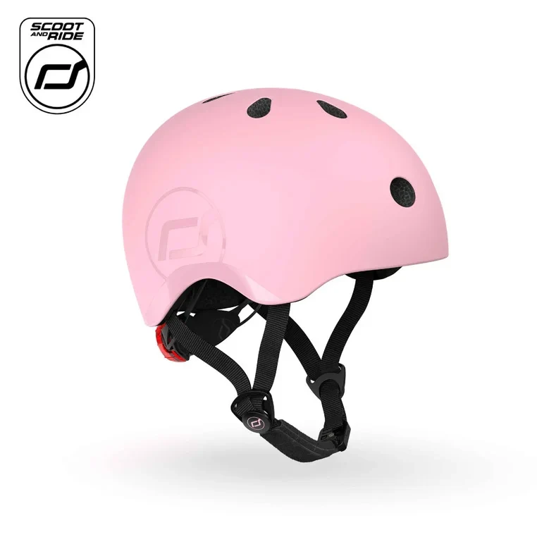 Kask dziecięcy Scoot&Ride S-M Rose 51–55 cm