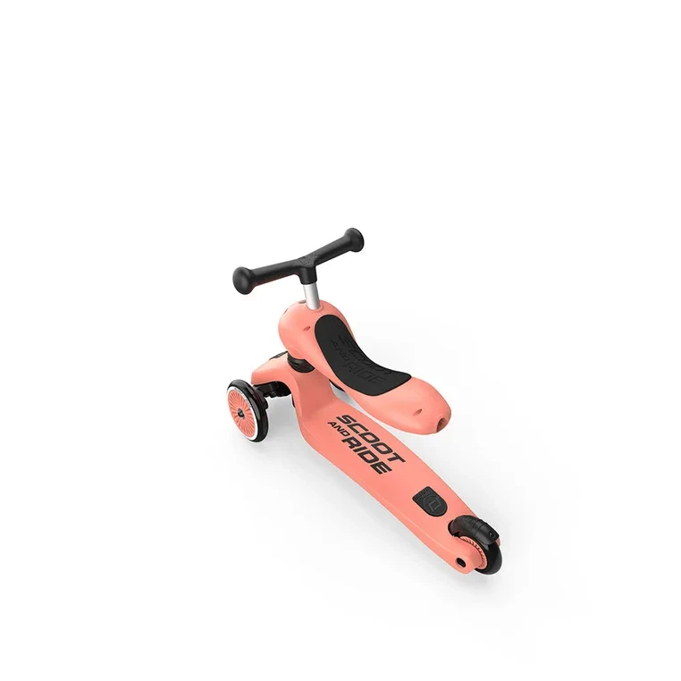 SCOOTANDRIDE-Highwaykick-1-2w1-Jezdzik-i-hulajnoga-1-5-lat-Peach-polkabubu-9.webp