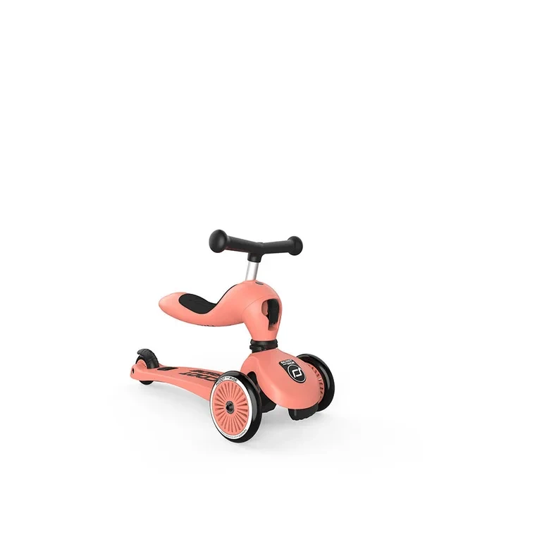 SCOOTANDRIDE-Highwaykick-1-2w1-Jezdzik-i-hulajnoga-1-5-lat-Peach-polkabubu-11.webp