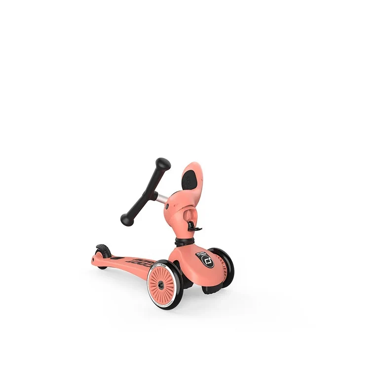 SCOOTANDRIDE-Highwaykick-1-2w1-Jezdzik-i-hulajnoga-1-5-lat-Peach-polkabubu-13.webp