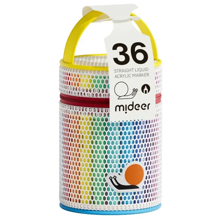 markery akrylowe dla dzieci Mideer 36 kolorów