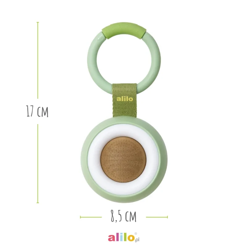 Alilo CocoNap W1 kojący odtwarzacz MP3 z lampką do karmienia Awokado Kokos 37.webp