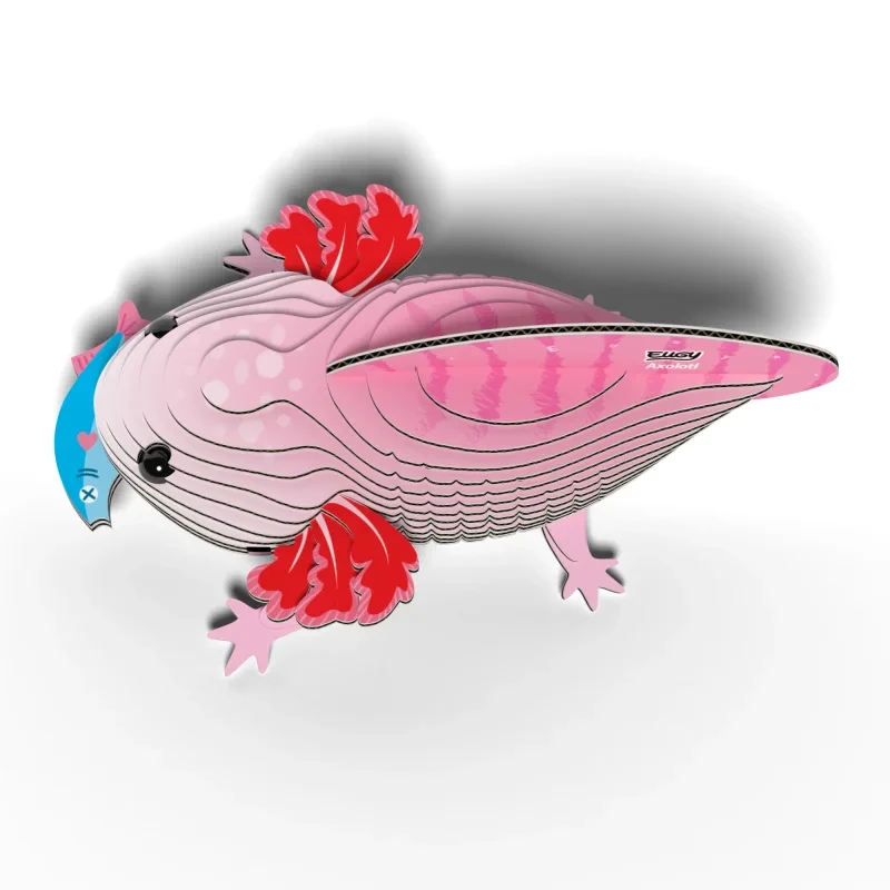Aksolotl Eugy figurka 3D do samodzielnego złożenia