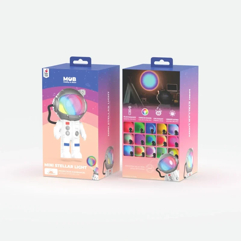 Mini Stellar projektor kosmosu z białym szumem