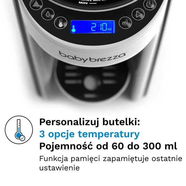 Baby Brezza Formula Pro Advanced – kompaktowy ekspres do mleka dla małego dziecka