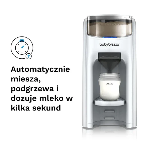 Baby Brezza Formula Pro Advanced All White – biały ekspres do mleka modyfikowanego