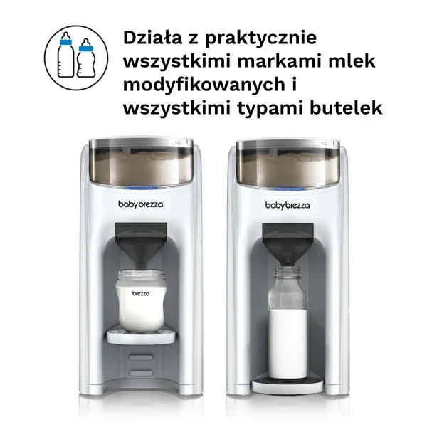 Baby Brezza Formula Pro Advanced All White – automatyczne mieszanie i podgrzewanie mleka