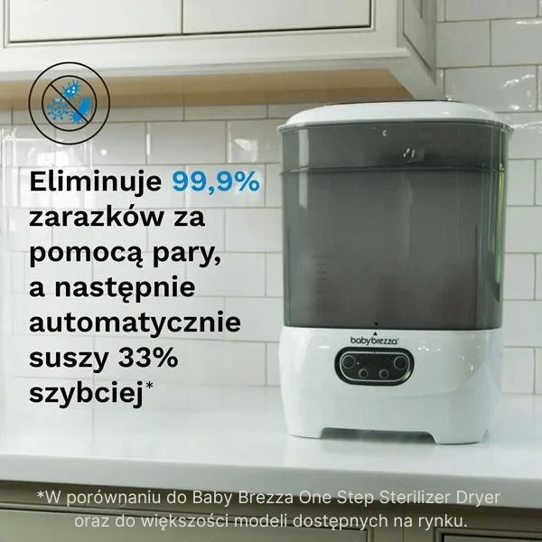 Sterylizator do butelek Baby Brezza One Step Sterilizer Dryer Advanced