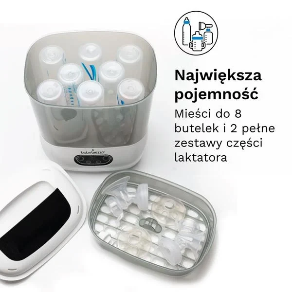 Baby Brezza sterylizator – kosze i taca na smoczki i akcesoria