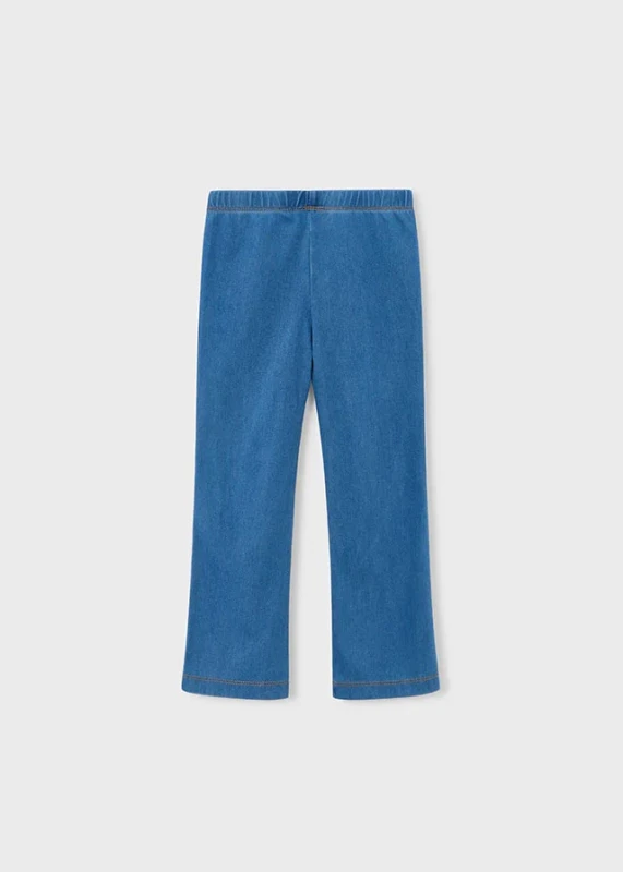 legginsy flare dziecięce Mayoral tyl kieszenie