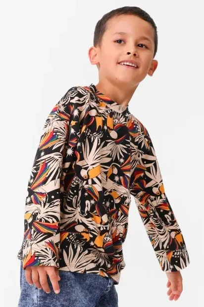 Longsleeve dziecięcy MONO TUK Hey Popinjay