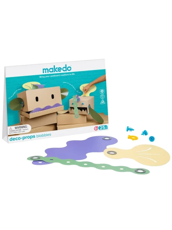 Zestaw kreatywny Makedo Deco-Props Blobbies 25 elementów