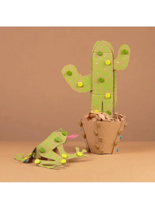 Makedo Scru-Dot Wild Things – dodatki dekoracyjne do kartonu