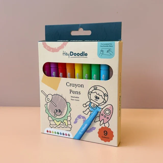 kredki do maty silikonowej HeyDoodle nietoksyczne