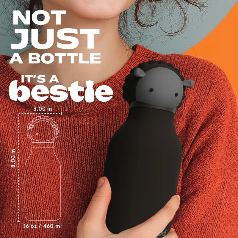 Butelka termiczna dla dzieci Asobu Bestie czarna owca