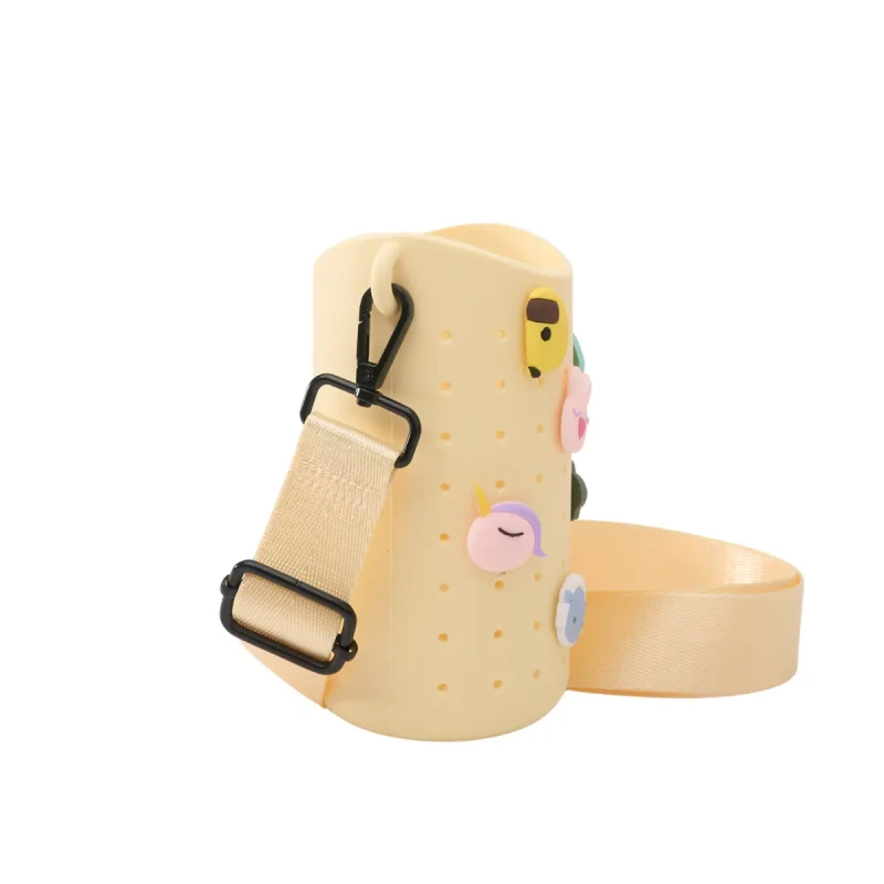 Etui na butelkę dla dziecka Asobu Bestie Sling Yellow