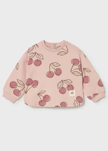 Bluza dla niemowlęcia Różowa Mayoral 26-01495-081