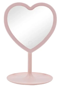 Lusterko z podświetleniem LED GIOperfect Pink Heart GIO-758HEART | InnoGIO