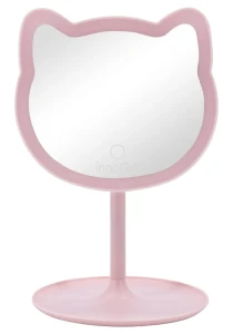 Lusterko z podświetleniem LED GIOperfect Pink Cat GIO-758CAT | InnoGIO