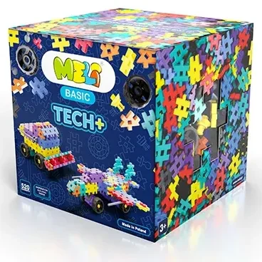 MELI Basic Tech+ 520 elementów – opakowanie zestawu