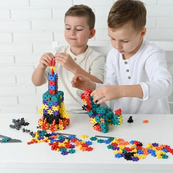 Klocki techniczne MELI Tech+ 1300 – ruchome konstrukcje i mechanizmy