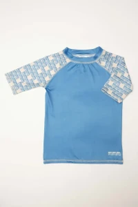 T-shirt dziecięcy UV UPF50+ koszulka do pływania z krótkim rękawem Manta Ducksday