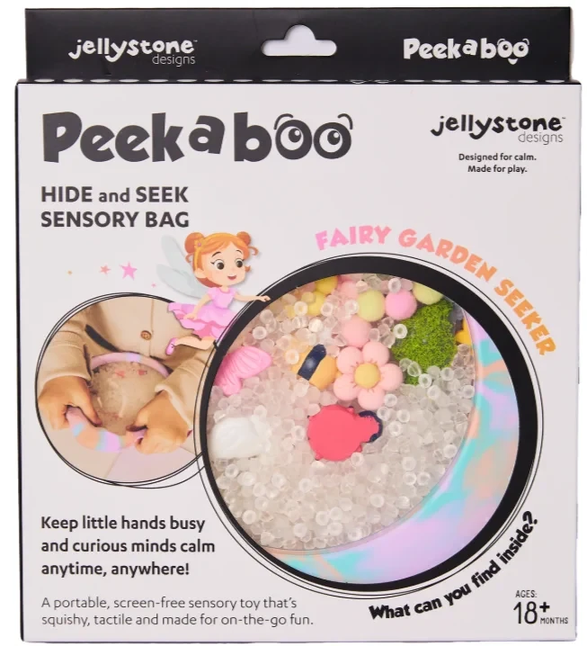 Zabawka sensoryczna Peekaboo Wróżki – detale figurek