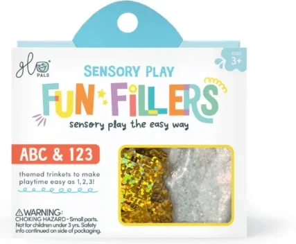Glo Pals Fun Fillers ABC & 123 – sensoryczne dodatki do słoików