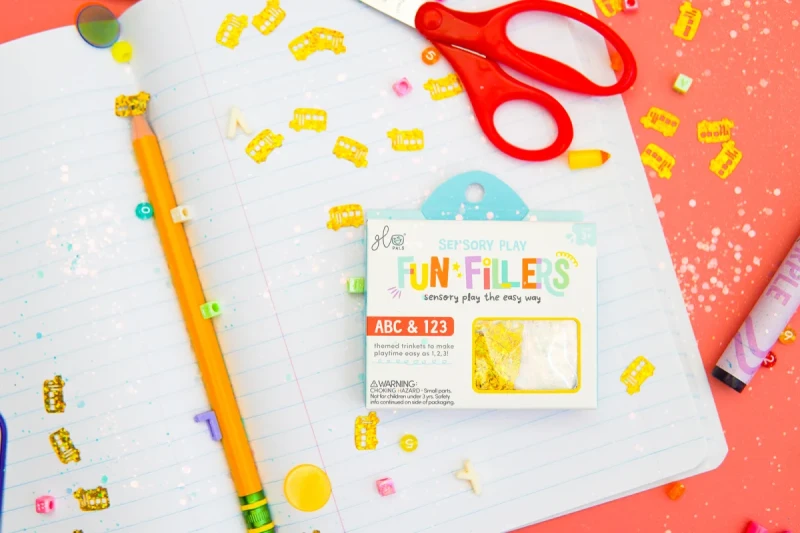 Fun Fillers ABC 123 – zabawa sensoryczna z literami i cyframi