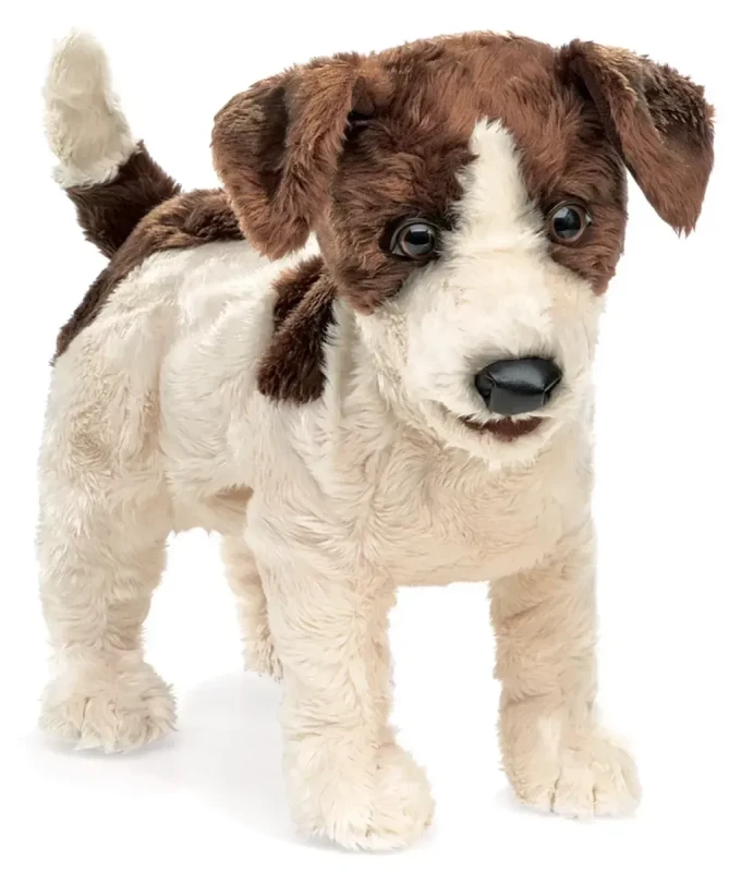pacynka jack russell terrier folkmanis realistyczny piesek