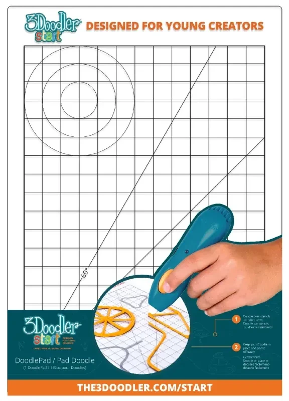 Podkładka do projektowania 3D 3Doodler Start Pad dla dzieci